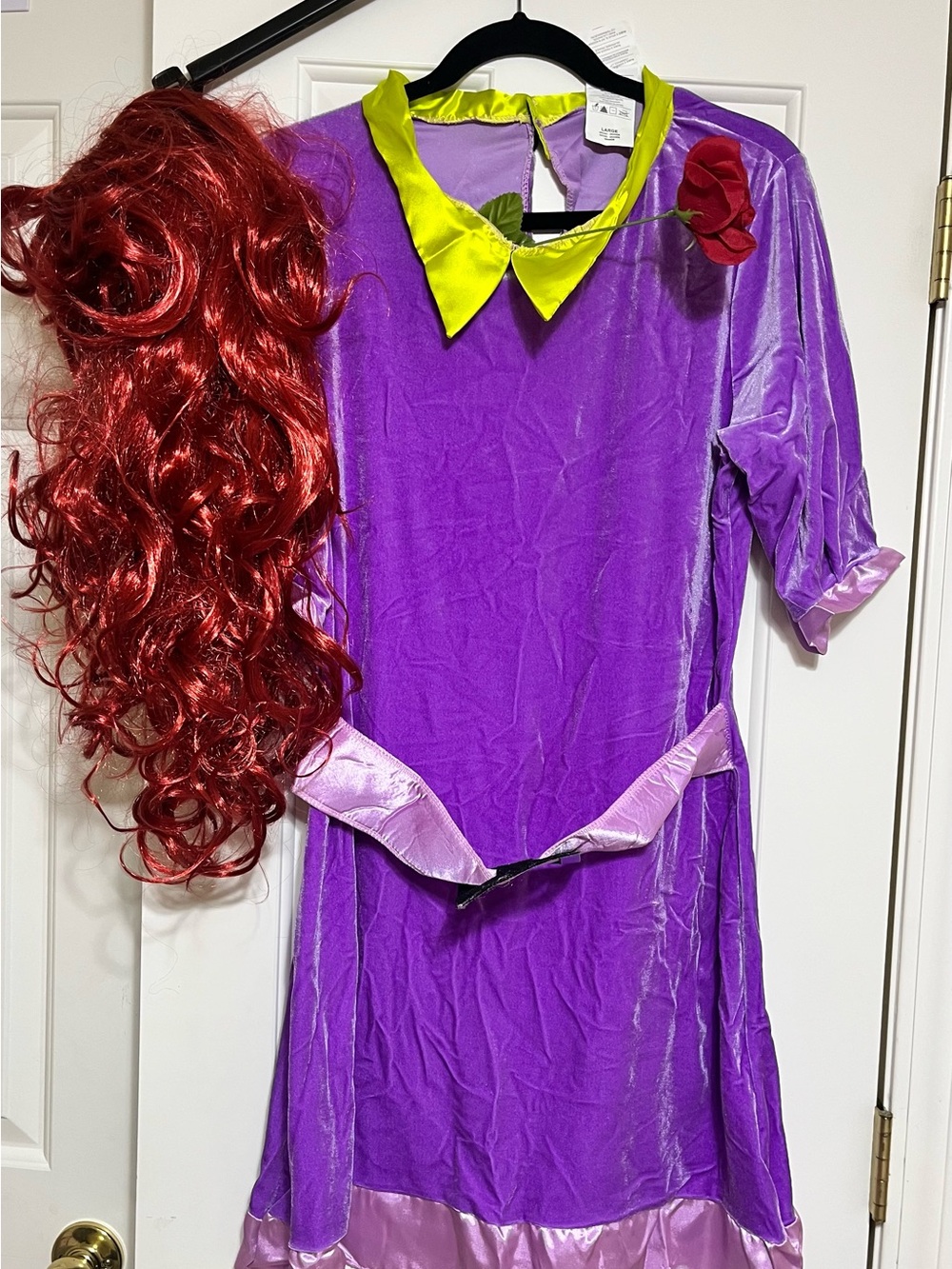 Rubie's Daphne Blake Scooby-Doo Costume Set with wig Size  adult  Large
